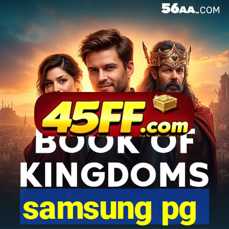 samsung pg